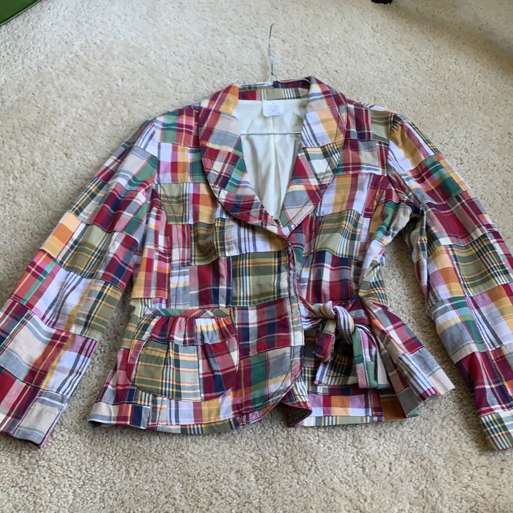 Patchwork Blazer - image 7
